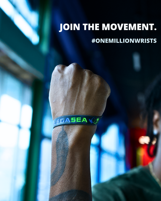 #OneMillionWrists Bracelet - I Helped Build The LegaSea