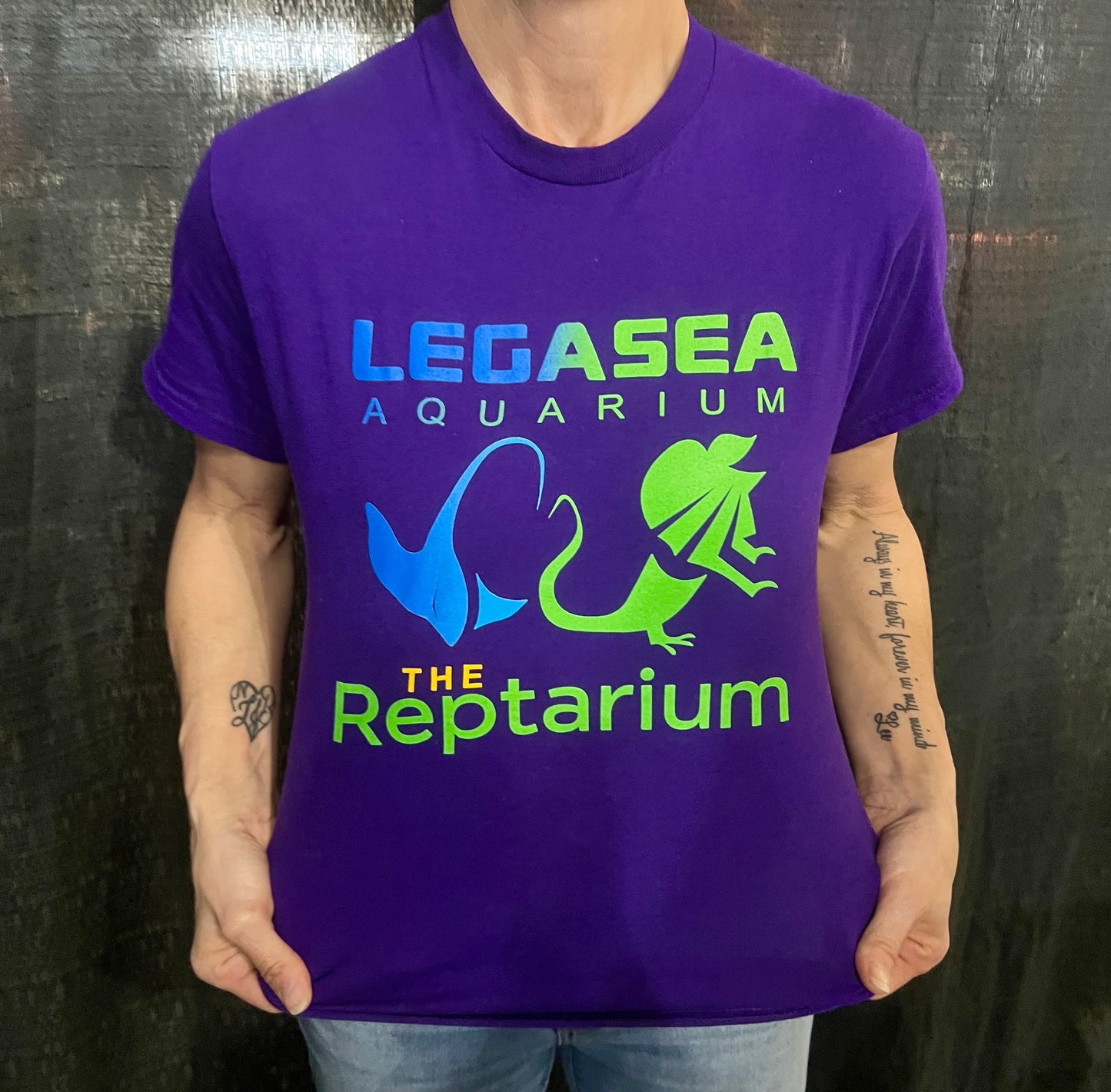 Purple LegaSea & The Reptarium Shirts - 3XL Only