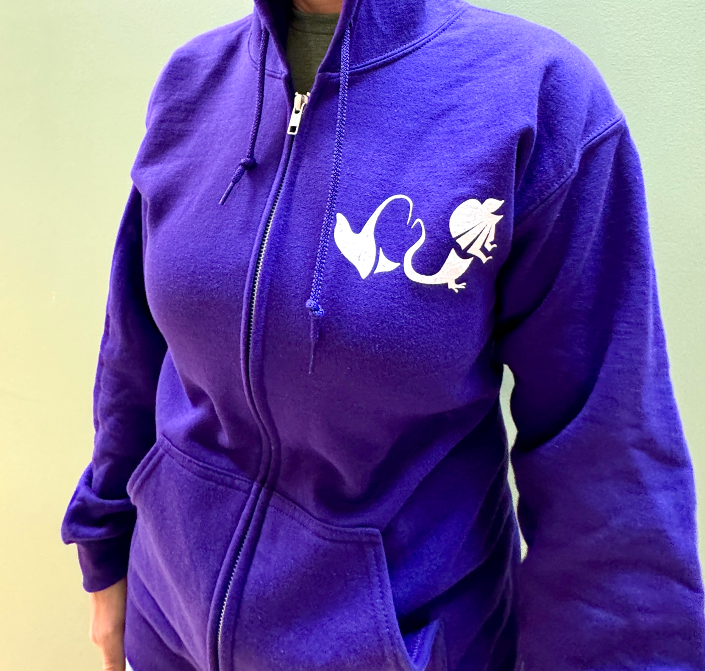 Pre-Order! Limited Edition Purple LegaSea & The Reptarium Zip Up Hoodie Pre-Order 💜 - Secure Your Pre-order by NOVEMBER 30TH