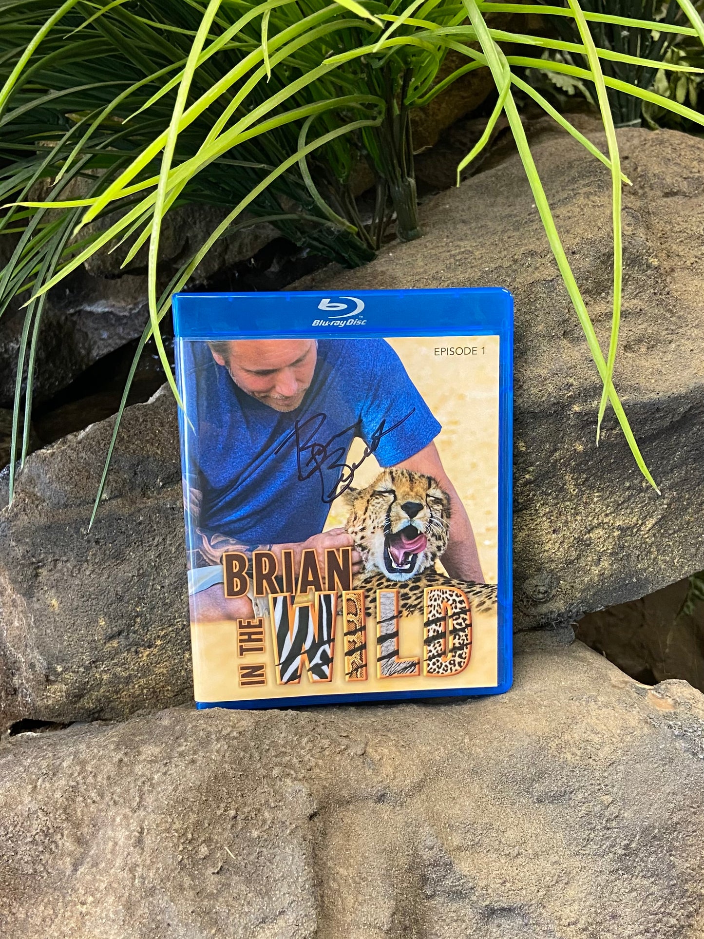 Autographed Brian In The Wild Blue Ray DVD